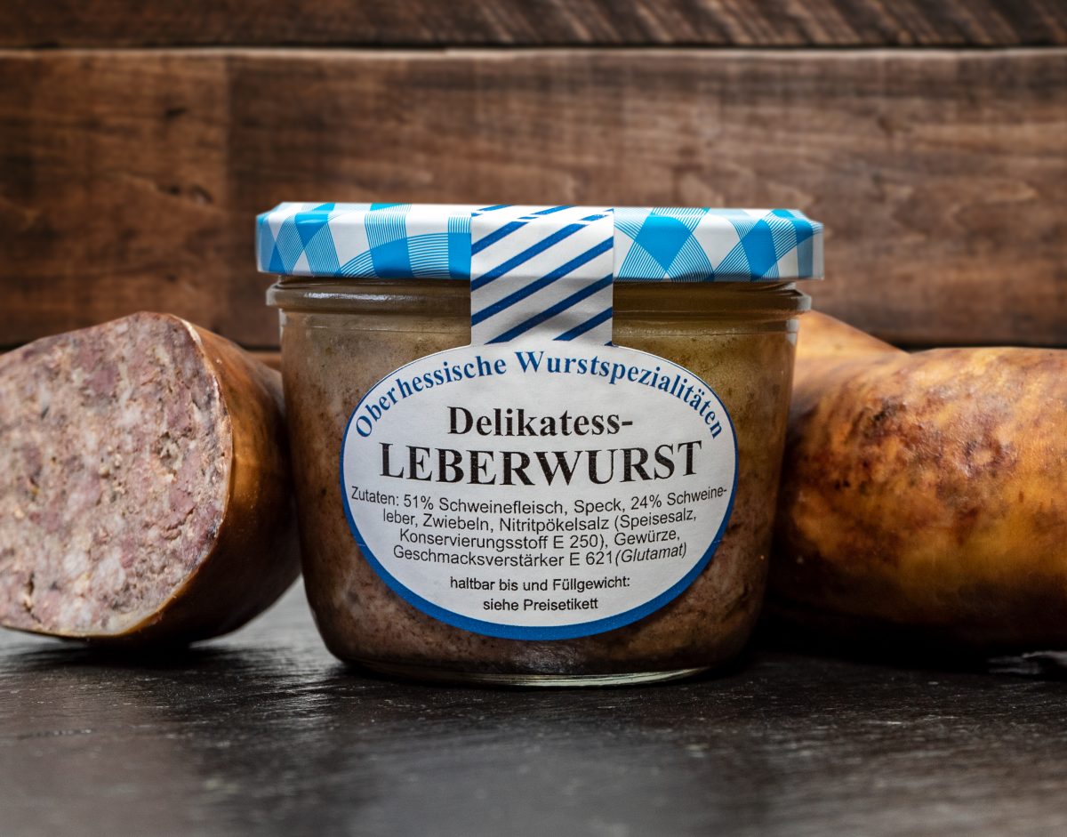 Delikatess Leberwurst 190g | Metzgerei Christ